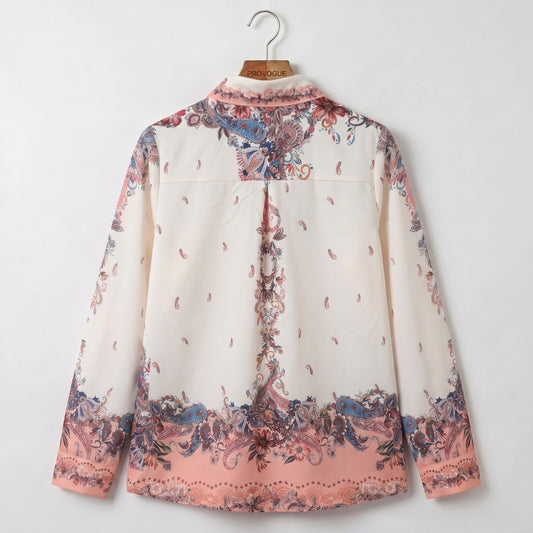 Floral Paisley Top