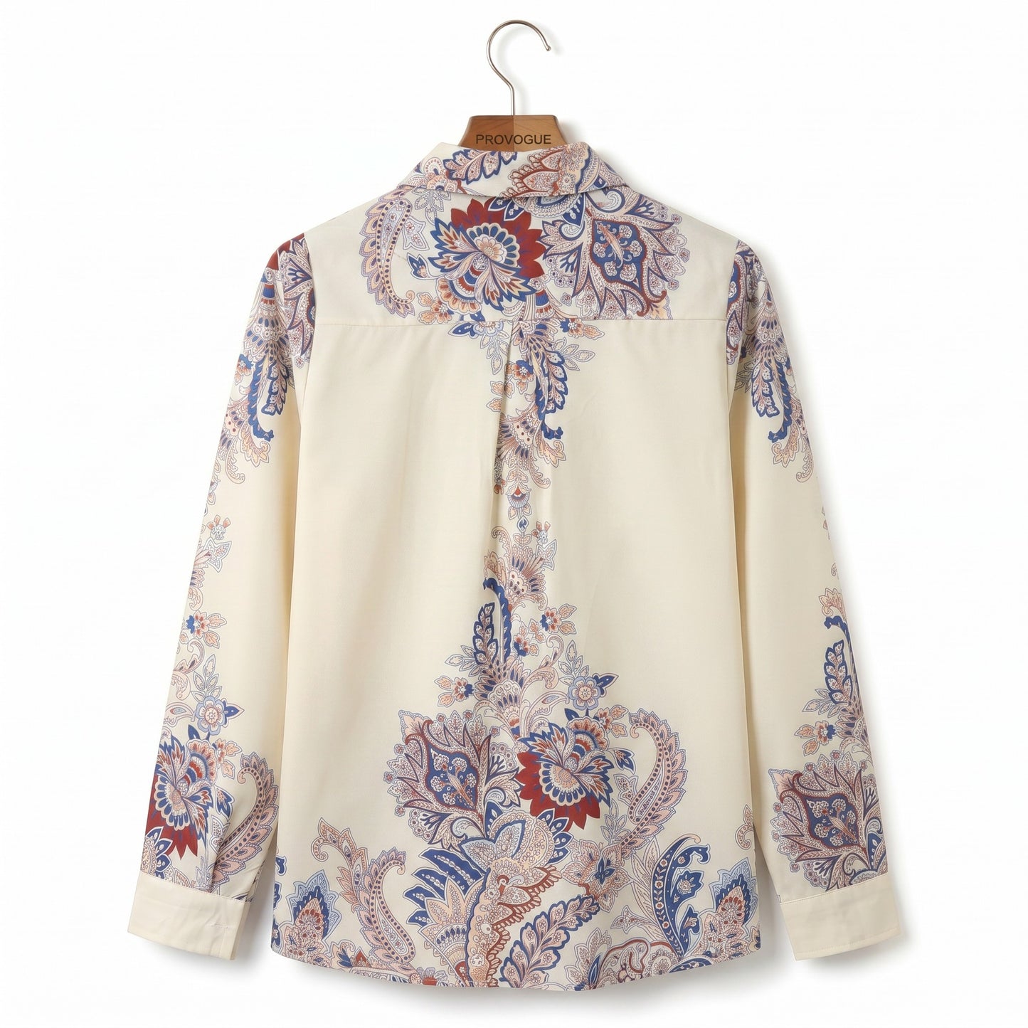 Elegant printed shirt crafted from premium fine crepe fabric. Designed for comfort, versatility, and everyday sophistication.