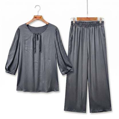 Luna Satin Co-Ord Set