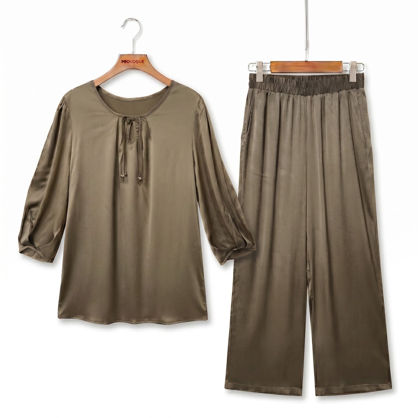 Luna Satin Co-Ord Set