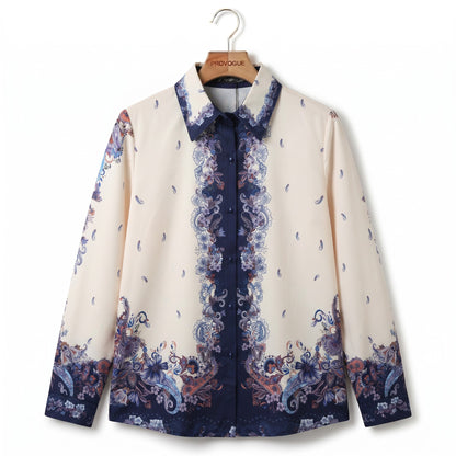 Floral Paisley Top