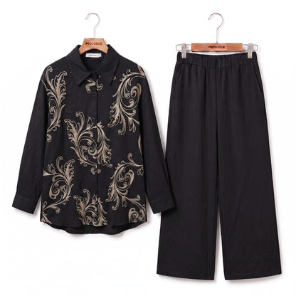 Luxe Threadwork Co-Ord Set