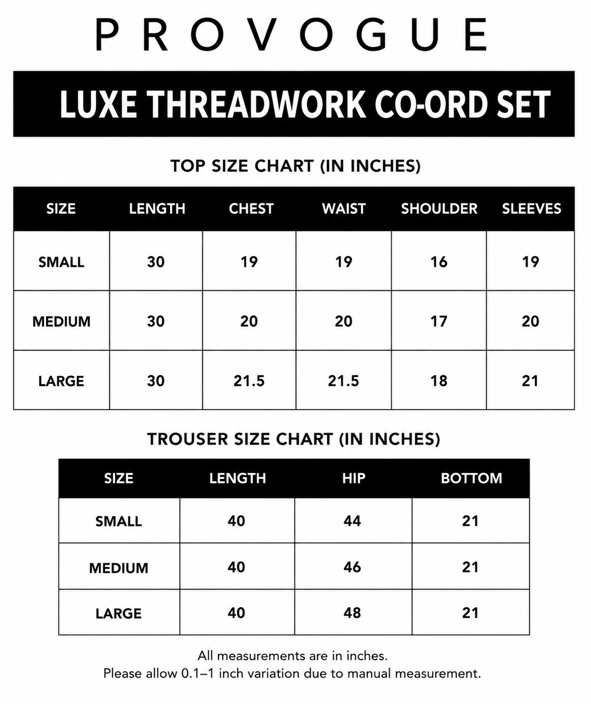 Luxe Threadwork Co-Ord Set