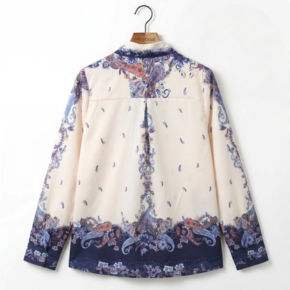 Floral Paisley Top