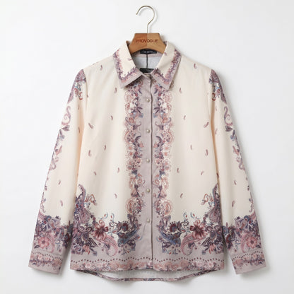 Floral Paisley Top