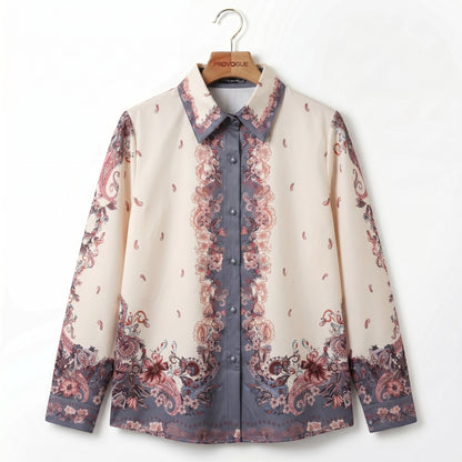 Floral Paisley Top