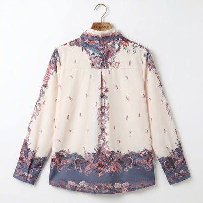 Floral Paisley Top