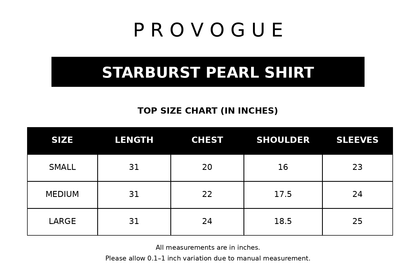 Starburst Pearl Shirt